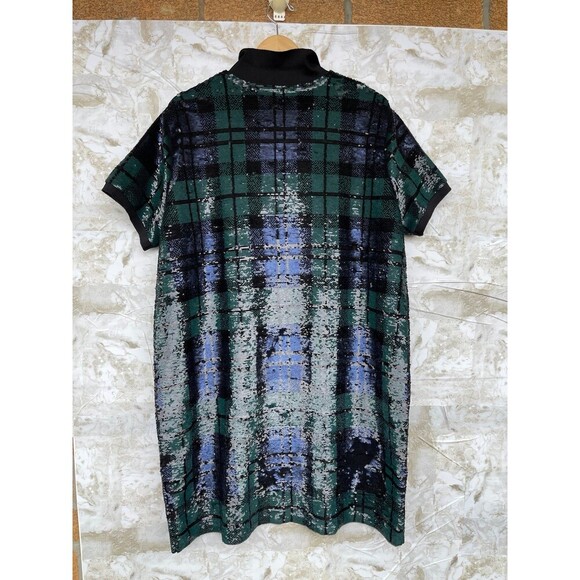 Lauren Ralph Lauren black label 
Plus Size Sequined Plaid Polo Dress size 2X - Picture 7 of 11
